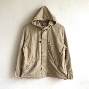 Beams of Japan Rain Jacket beige japanese raincoat M